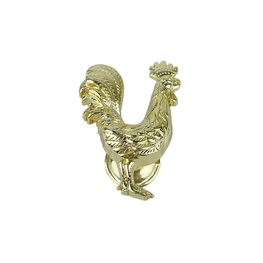 Farmhouse Rooster Cabinet Knobs Rustic Alloy Drawer Pulls 7