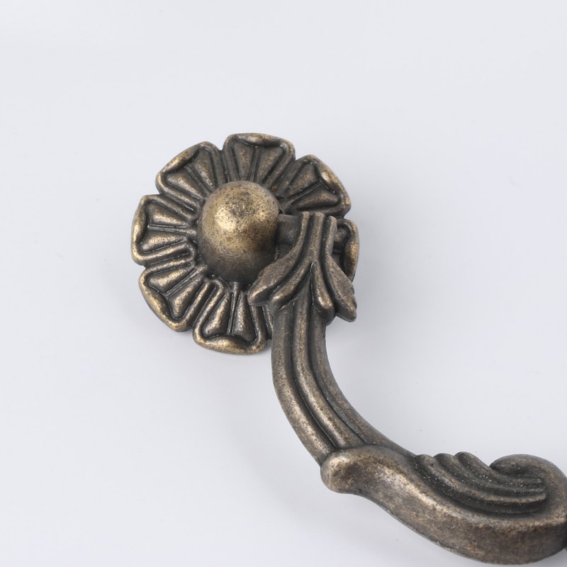 European Antique Cabinet Handle Vintage Drawer Pulls