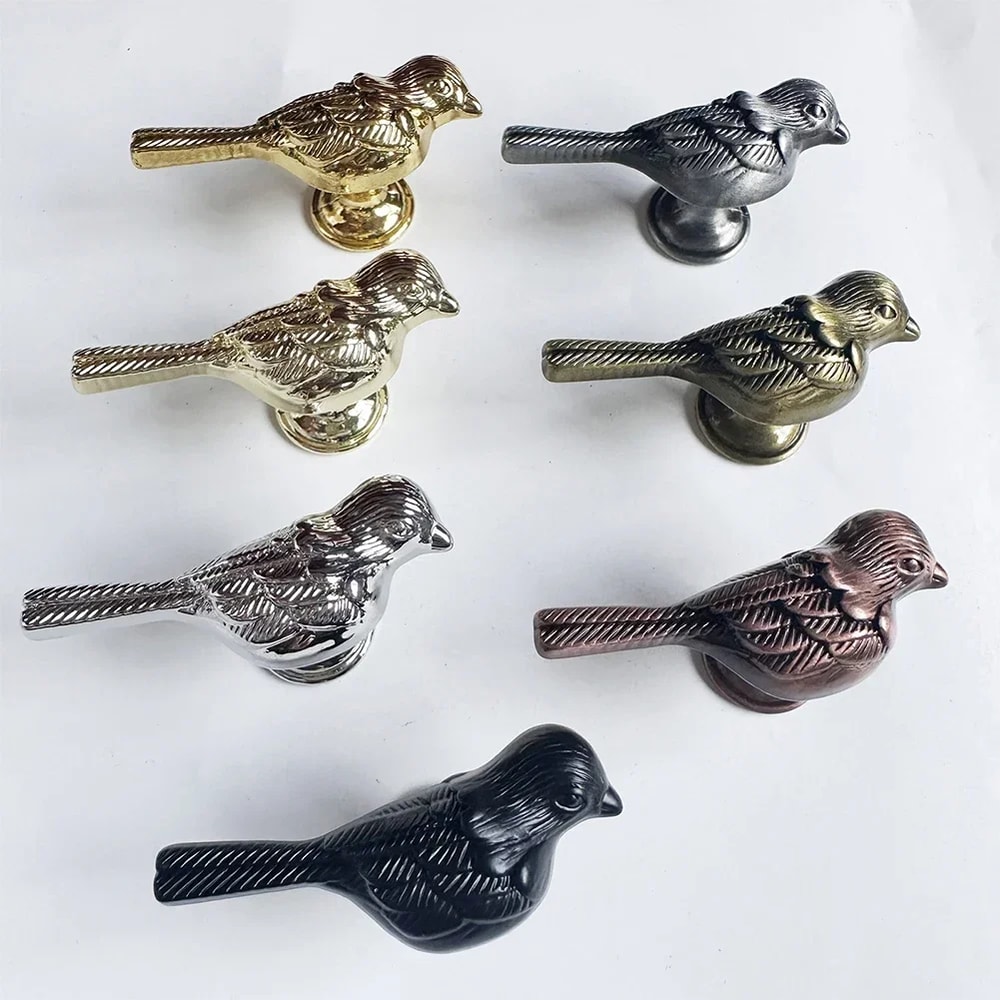 Bird Shaped Cabinet Handles For Drawers Cupboards And Wardrobes 0