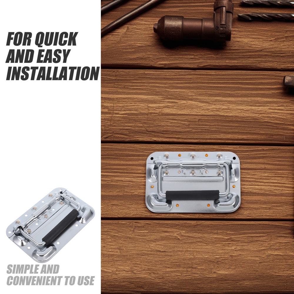 Heavy Duty Spring Loaded Case Handle for Toolboxes and Marine Cabinets