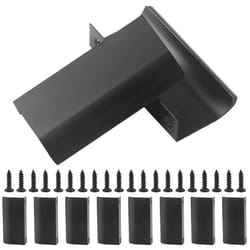 black hidden cabinet handles for modern drawers