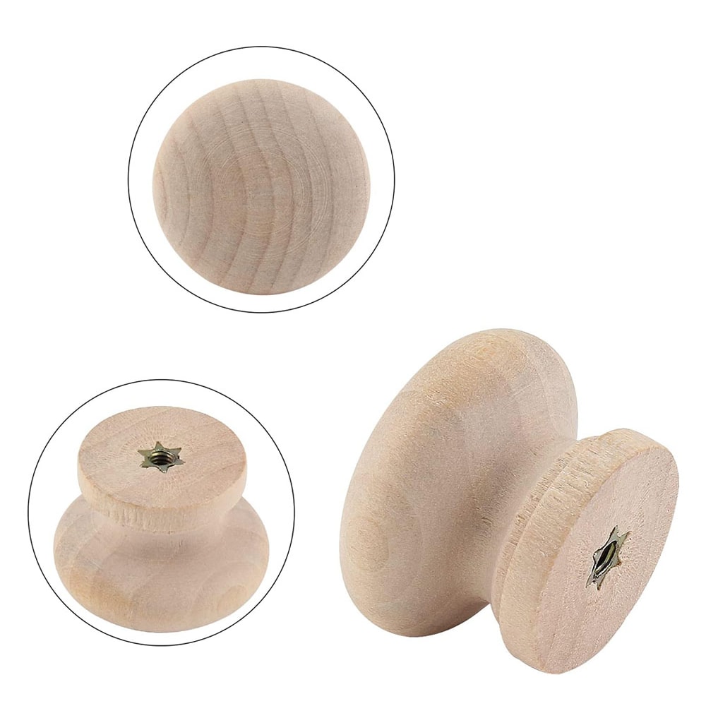 Wooden Cabinet Knobs For Drawers And Dressers 3