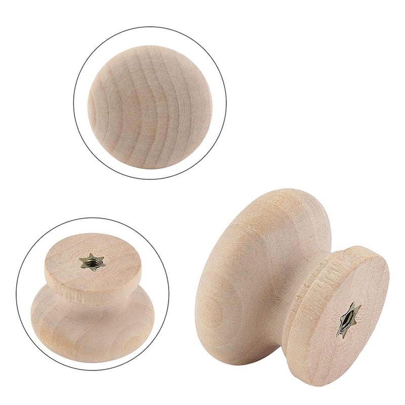 Wooden Cabinet Knobs For Drawers And Dressers 3
