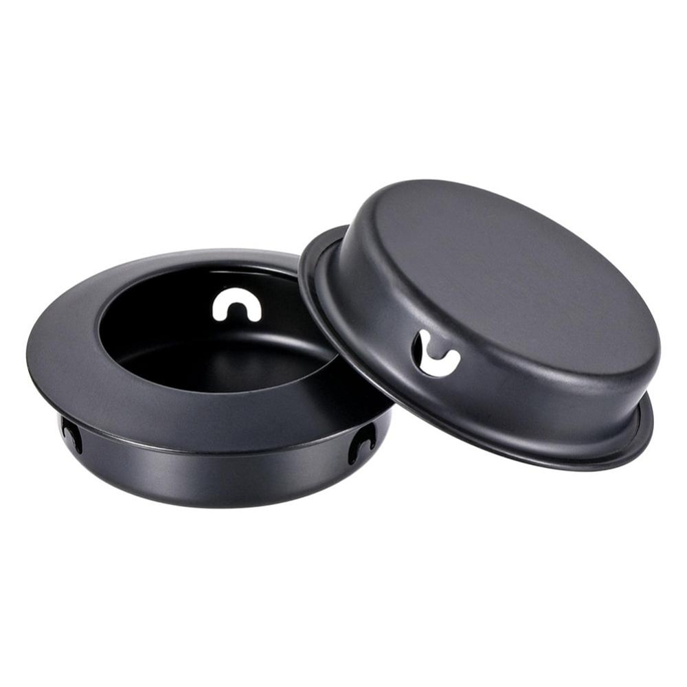 Stainless Steel Recessed Round Flush Pull Handle for Shower and Drawer Doors