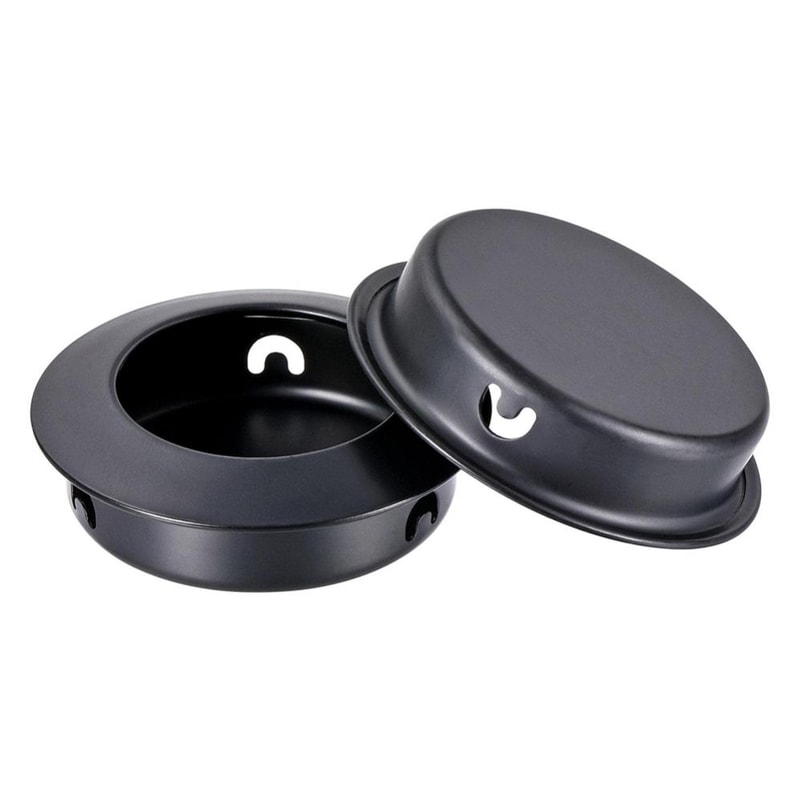 Stainless Steel Recessed Round Flush Pull Handle for Shower and Drawer Doors