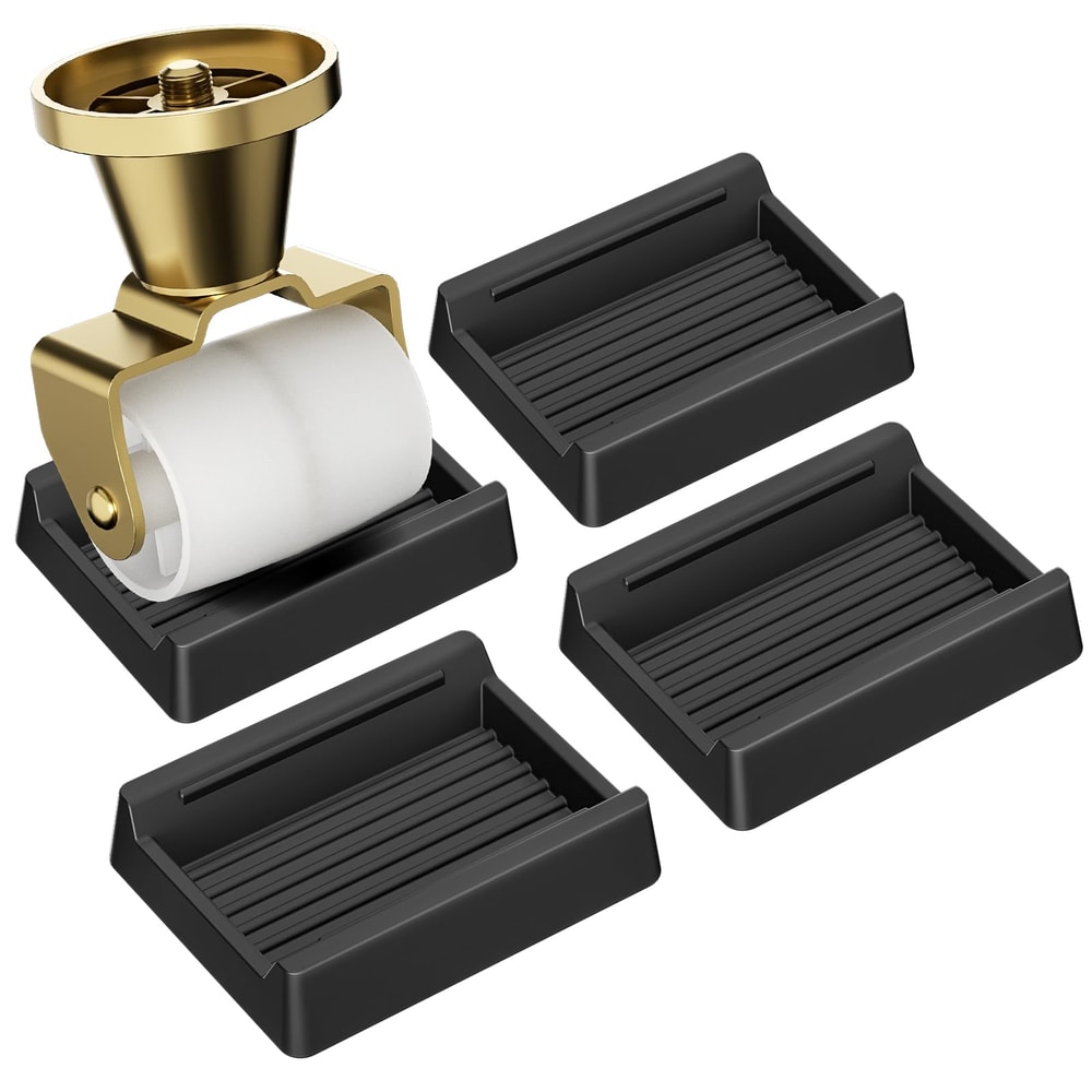 Anti Slip Office Chair Wheel Stoppers Caster Cups for Hardwood Floors