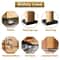 Anti Slip Office Chair Wheel Stoppers Caster Cups for Hardwood Floors