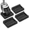 Anti Slip Office Chair Wheel Stoppers Caster Cups for Hardwood Floors