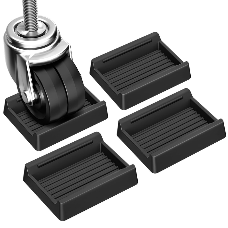 Anti Slip Office Chair Wheel Stoppers Caster Cups for Hardwood Floors