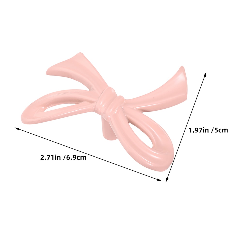 Metal Bow Furniture Drawer Pulls Bow Knot Cabinet Knobs Handles