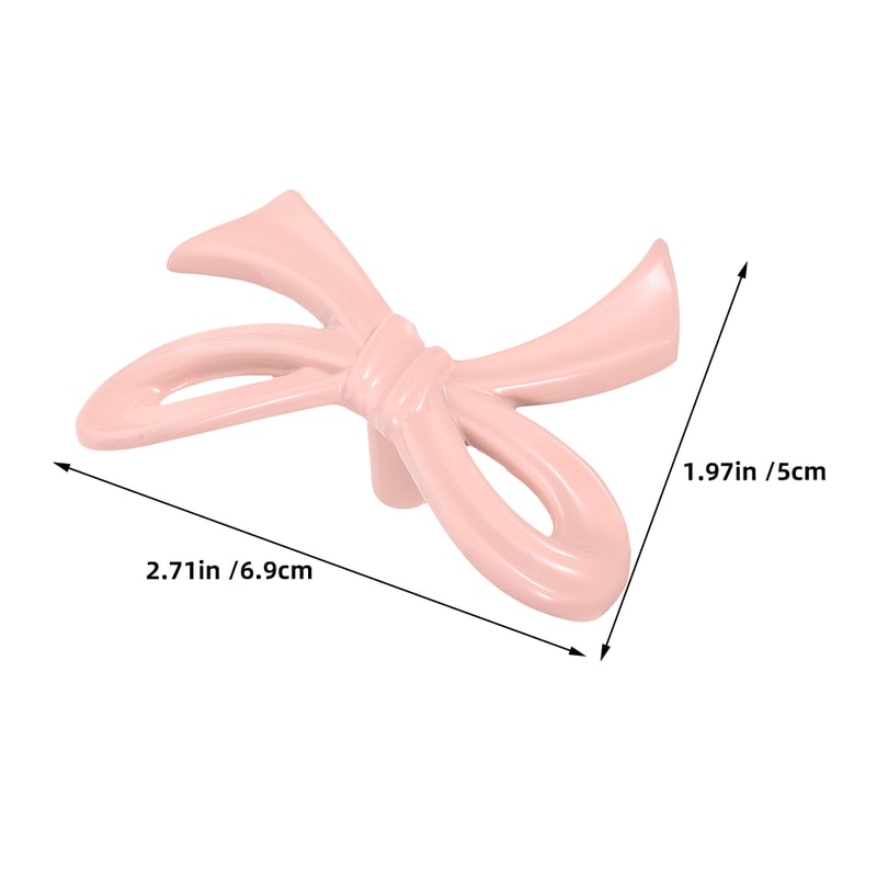 Metal Bow Furniture Drawer Pulls Bow Knot Cabinet Knobs Handles