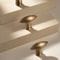 Retro Solid Brass T Bar Cabinet Knobs for Drawers and Furniture