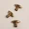 Retro Solid Brass T Bar Cabinet Knobs for Drawers and Furniture