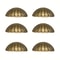 Vintage Shell Drawer Pulls Set Antique Cabinet Handles