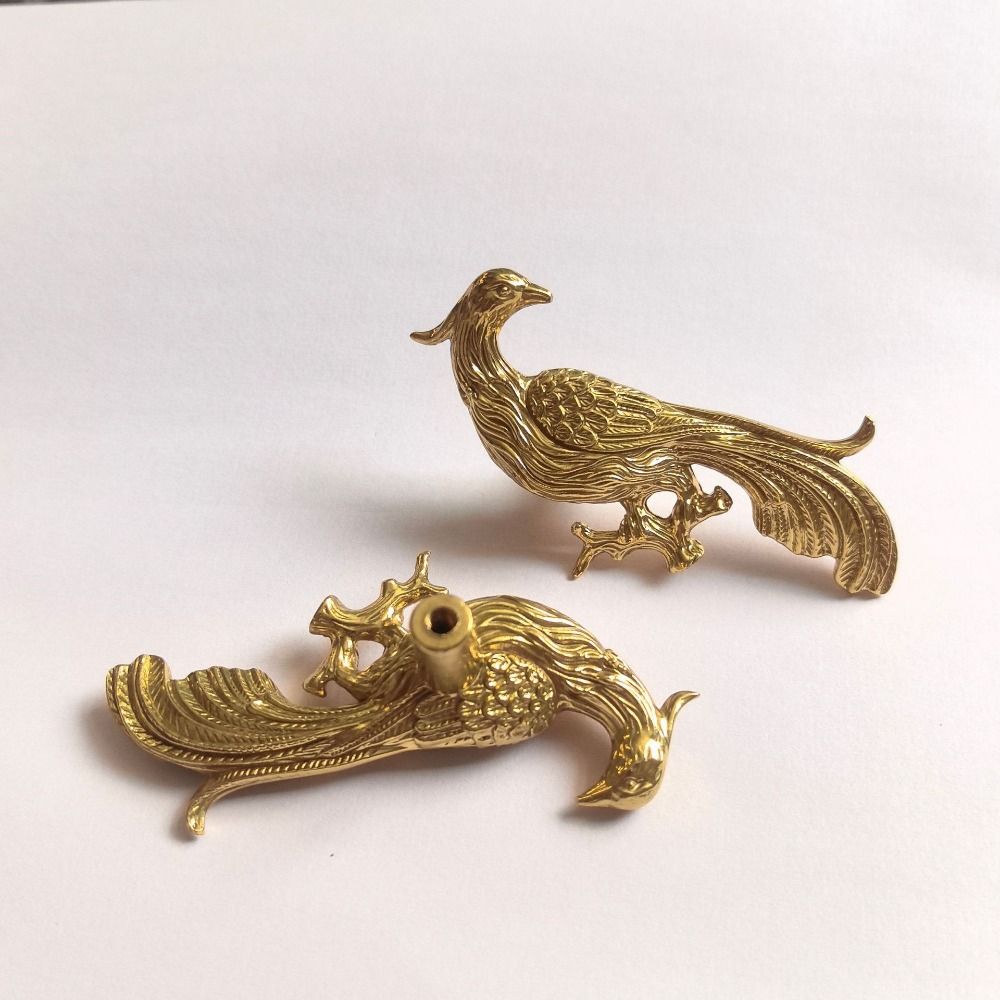 Solid Brass Phoenix Cabinet Knob For Drawers And Wardrobes 5
