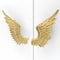 Brass Angel Wing Cabinet Knobs Gold Nordic Drawer Pulls