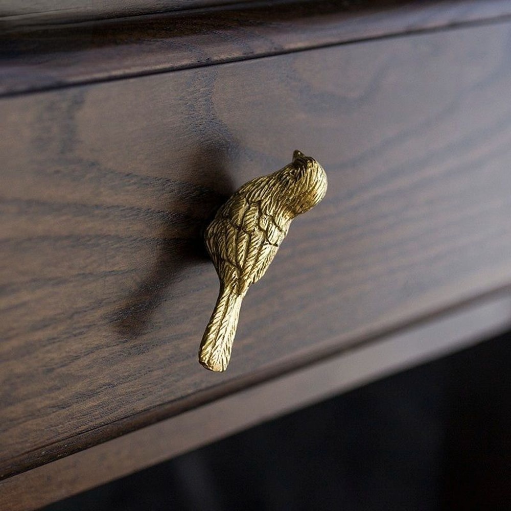 Vintage Bird Cabinet Handles for Drawers, Dressers and Kitchen Cabinets