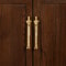Nordic Brass Cabinet Handles Modern Drawer Pulls Designer Wardrobe Door Hardware 1
