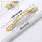Brushed Gold Cabinet Handles For Modern Drawers And Wardrobes 1