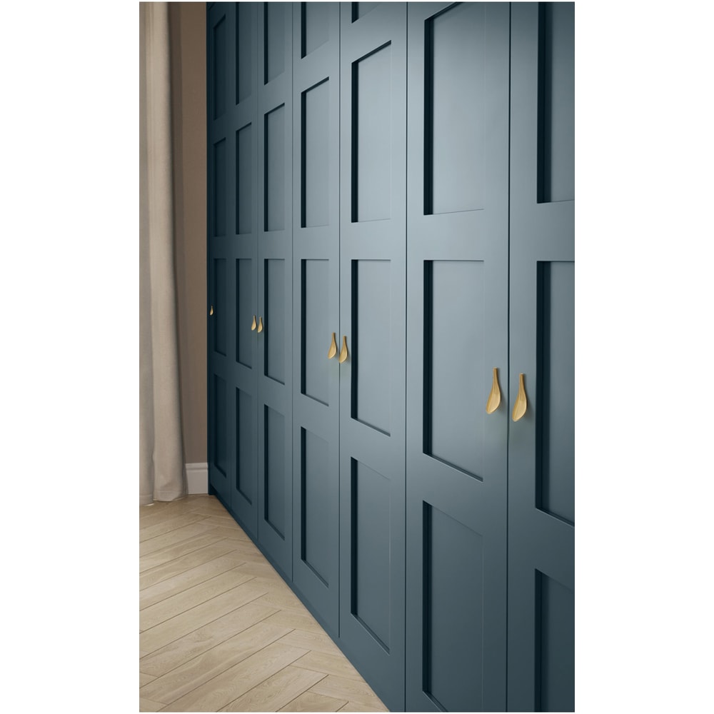 Antique Brass Branch Cabinet Pull for Drawers and Furniture