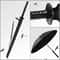 Katana Umbrella UV Blocking Samurai Sword Parasol 1