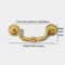European Antique Cabinet Pulls Zinc Alloy Vintage Drawer Handles 7
