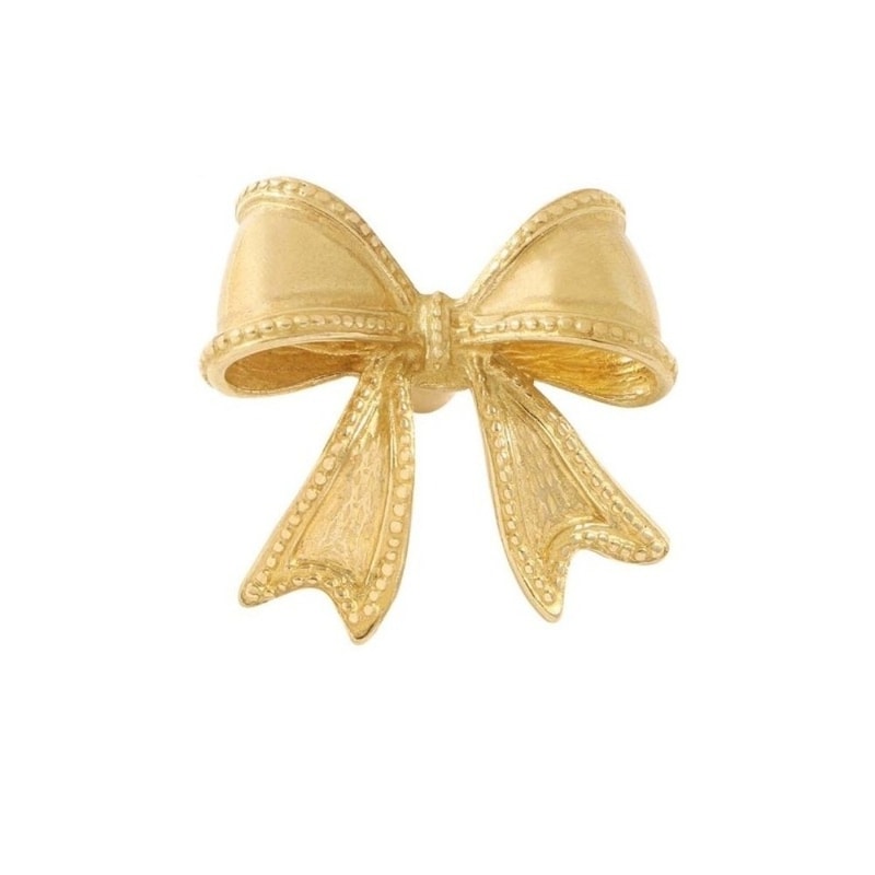 Retro Bow Tie Brass Cabinet Pulls For Drawers And Cupboards 6