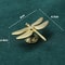 Copper Dragonfly Cabinet Knobs Decorative Drawer Pull Handles 1