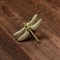 Copper Dragonfly Cabinet Knobs Decorative Drawer Pull Handles 4