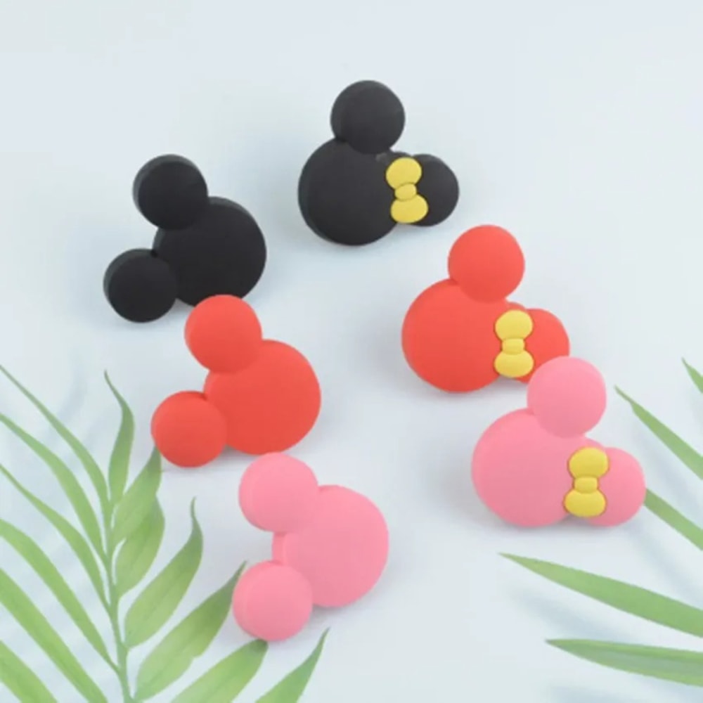 Cute Cartoon Silicone Drawer Knobs For Kids Room Cabinets 0