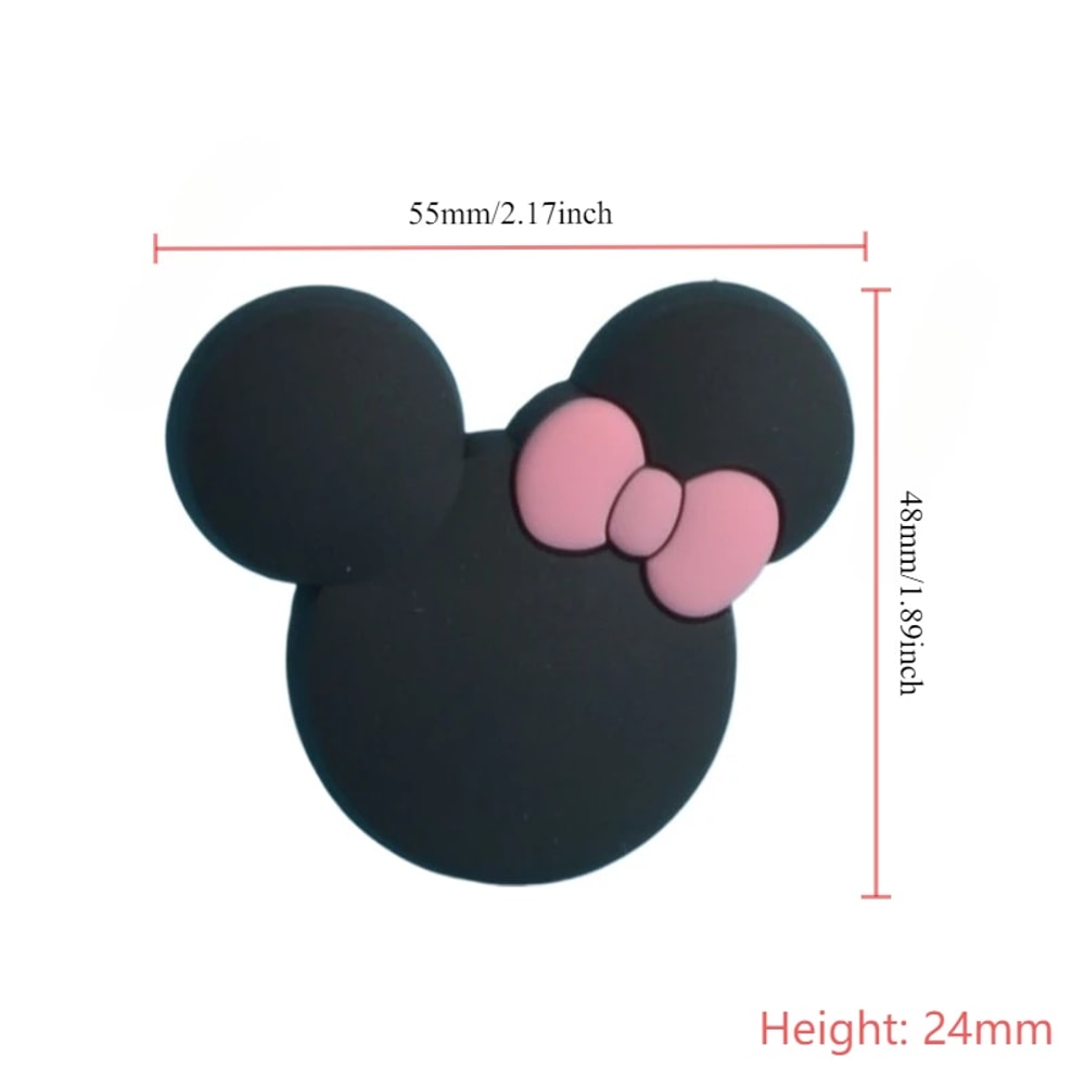 Cute Cartoon Silicone Drawer Knobs For Kids Room Cabinets 6