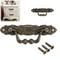 Vintage Zinc Alloy Cabinet Handle for Drawers and Wardrobes