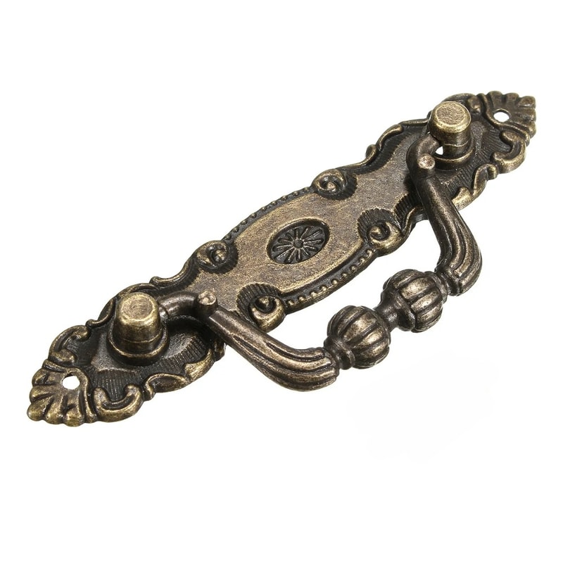 Vintage Zinc Alloy Cabinet Handle for Drawers and Wardrobes