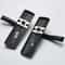 Black Door Handle Lock With Keys Silent Manganese Steel Lever Set 2