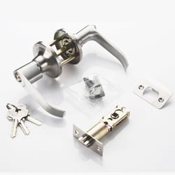 three bar aluminum alloy keyed door lock for doors