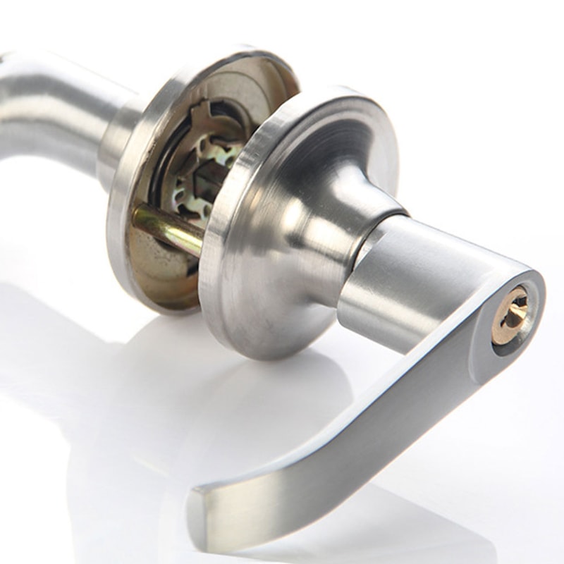 Three Bar Aluminum Alloy Keyed Door Lock For Doors 4