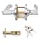 Three Bar Aluminum Alloy Keyed Door Lock For Doors 8