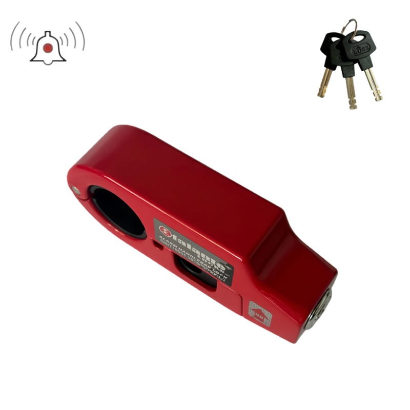 Anti Theft Motorcycle Handlebar Lock For Brake Grip Security 7