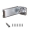 New Stainless Steel Door Clasp Lock 90 Degree Antitheft Padlock Hasp Burglarproof Right Angle Gate 9