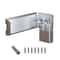 New Stainless Steel Door Clasp Lock 90 Degree Antitheft Padlock Hasp Burglarproof Right Angle Gate 7