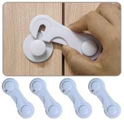 baby proof cabinet locks adhesive child safety latches