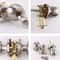 Universal Keyed Door Knob for Bedroom Bathroom and Entry Doors