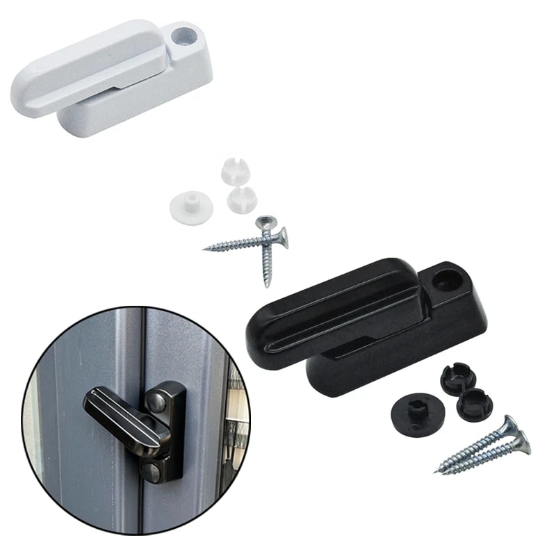 Window Lock Replacement Security Latch Handle for Balcony Doors