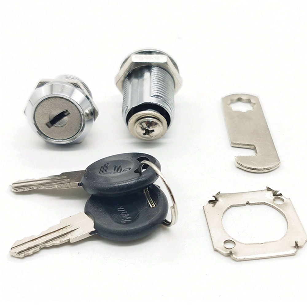 Secure Metal Cabinet Cam Lock for Mailbox Drawer and Tool Box