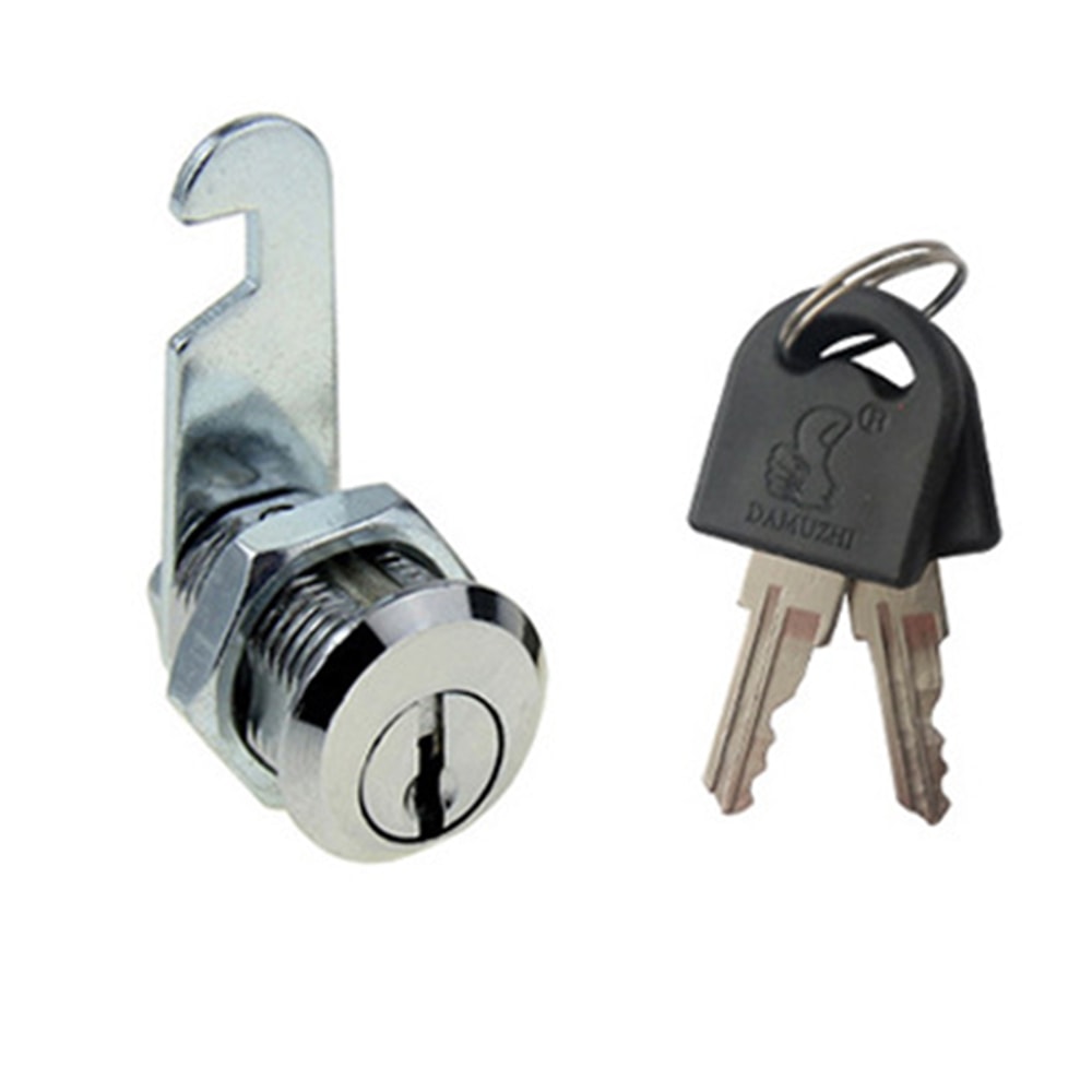 Secure Metal Cabinet Cam Lock for Mailbox Drawer and Tool Box