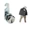 Secure Metal Cabinet Cam Lock for Mailbox Drawer and Tool Box