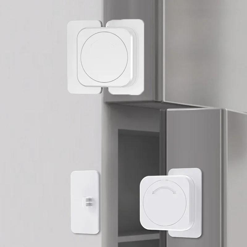 ToddlerGuard Child Safety Lock For Fridge Cabinets And Drawers 0