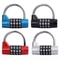 Weatherproof Digit Combination Padlock For Gym Lockers Gates And Outdoor Security 0