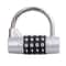 Weatherproof Digit Combination Padlock For Gym Lockers Gates And Outdoor Security 7