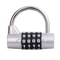 Weatherproof Digit Combination Padlock For Gym Lockers Gates And Outdoor Security 7